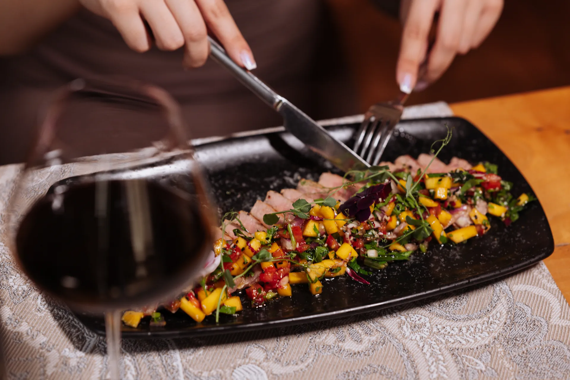 Restaurant dining